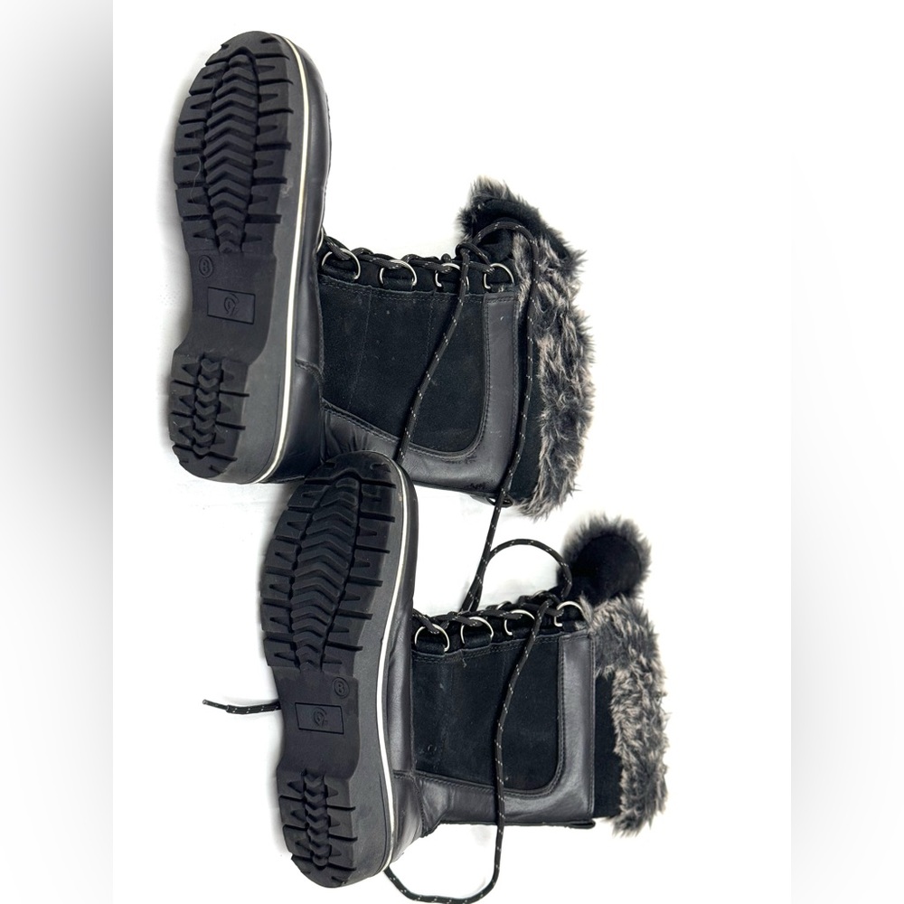 C9 by Champion Faux Fur‎ Collar Lining Micro Suede Winter Boots Women's S…